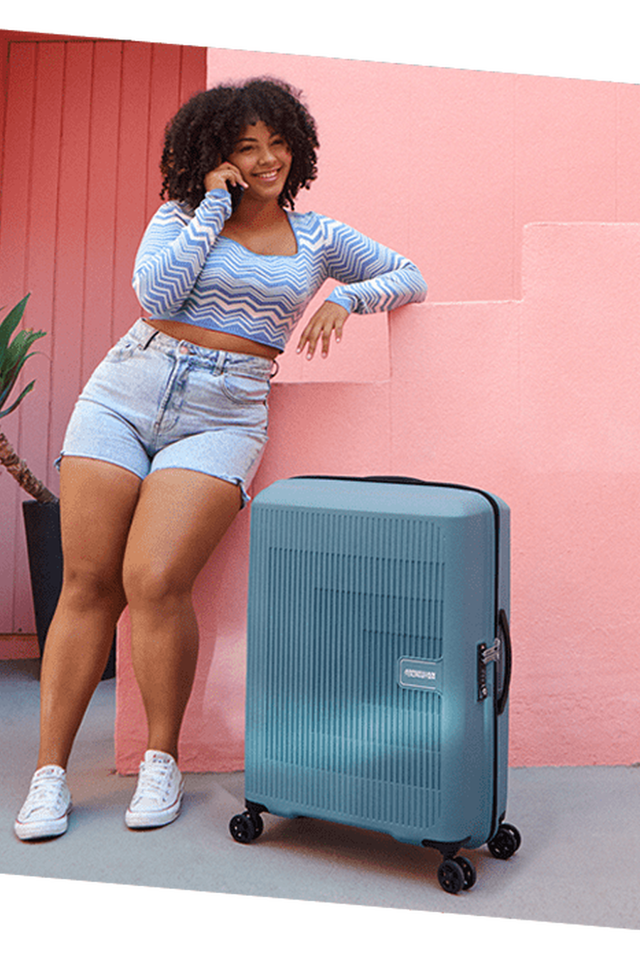 AEROSTEP CARRY-ON SUITCASE (55 cm)  hi-res | American Tourister