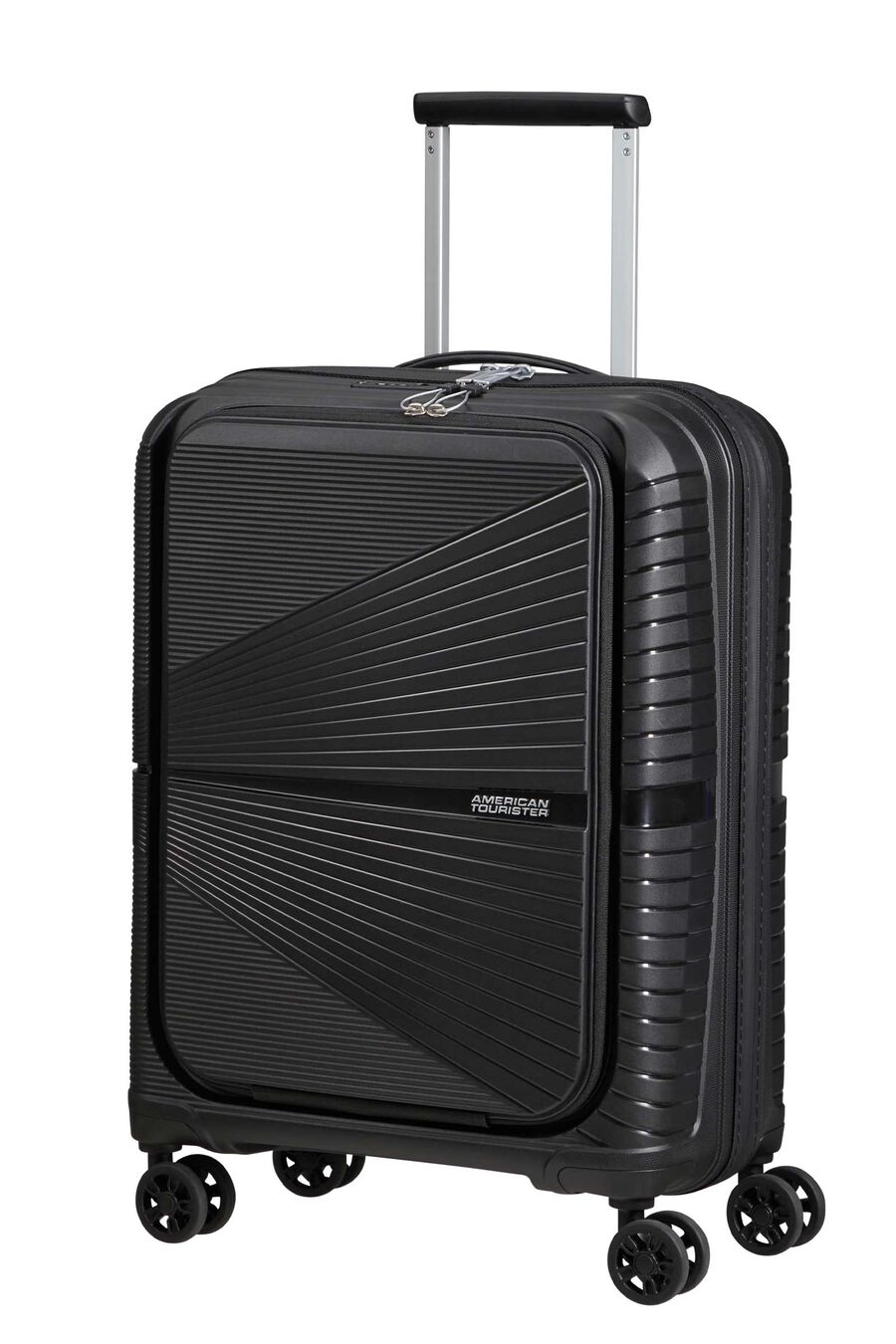 AIRCONIC ULTRALIGHT CARRY-ON SMALL 55CM SUITCASE FRONT OPENING EASY ACCESS  hi-res | American Tourister