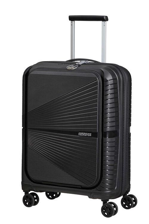 AIRCONIC ULTRALIGHT CARRY-ON SMALL 55CM SUITCASE FRONT OPENING EASY ACCESS  hi-res | American Tourister